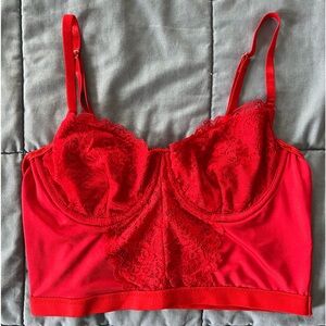 Red Corset Top